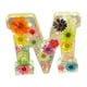 thumbnail image 2 of Luz de noche floral con diseño de flores y letras de resina | Regalo decorativo para el hogar | Decoración para dormitorio, sala de estar y habitación infantil | Iluminación ambiental cálida, 2 of 3