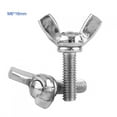 thumbnail image 2 of LAFGUR 5pcs Wing Bolt, Screw Bolt Wing Screw, High Hardness For Factory Precision Machinery Machinery Industry Electronics Construction, 2 of 2
