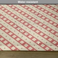 thumbnail image 6 of Ambesonne Coral Cream Place Mats Set of 4, Rhombus Diamonds, Standard Size, Coral and Cream, 6 of 6
