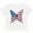 AA-White, variant on Inktastic Patriotic Butterfly Girls Toddler T-Shirt