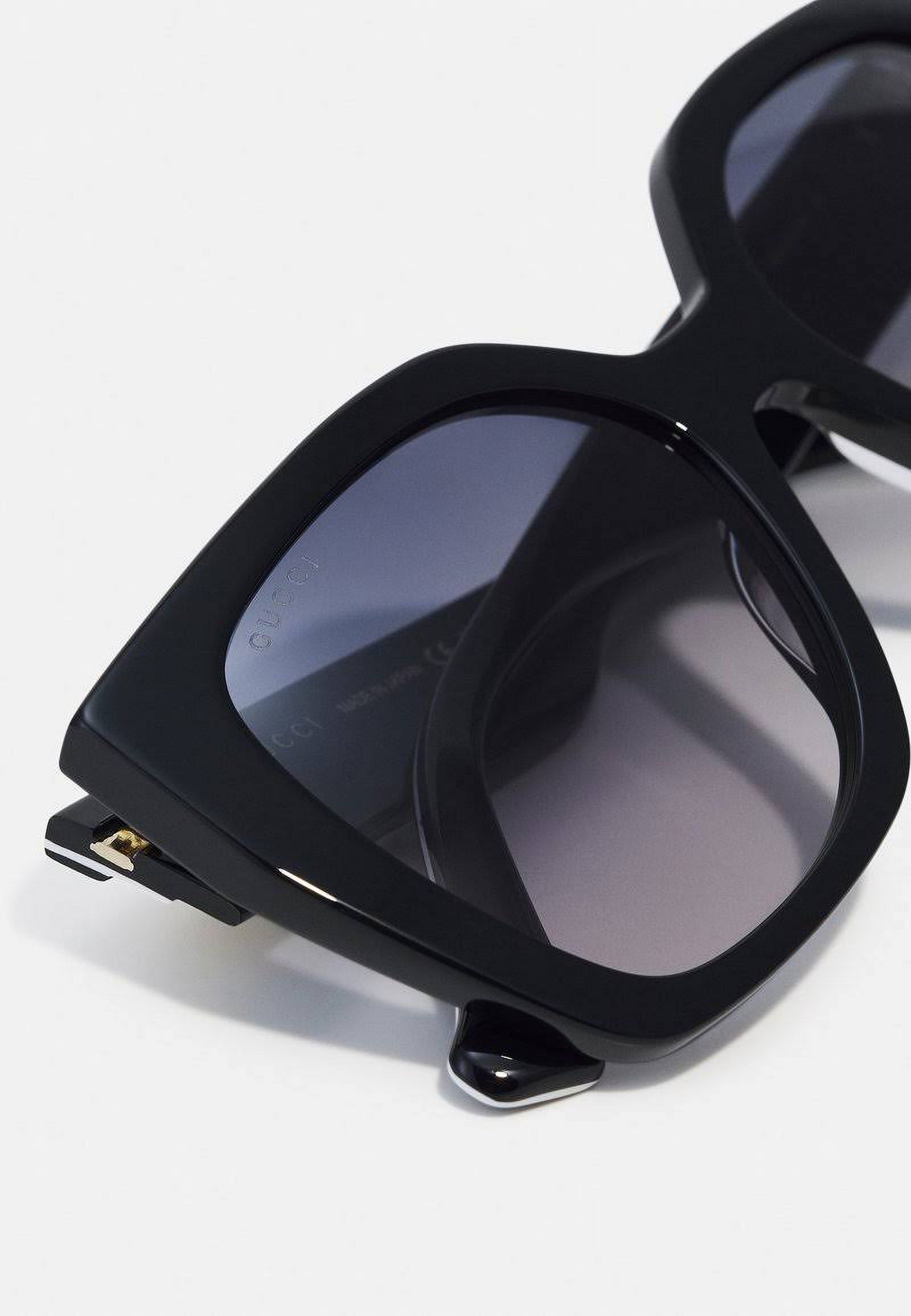 NWOT GUCCI GG1300S Black Sunglasses Amazon.com: Gucci GG1300S GG Interlocking Logo Pilot-Shaped  main image 2