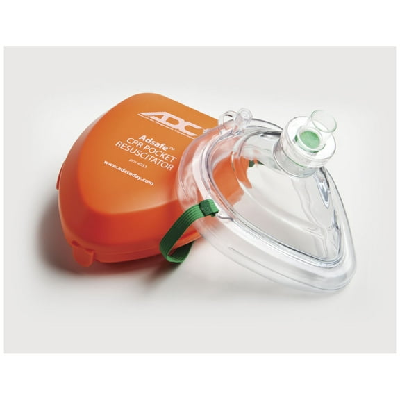 ADC Adsafe CPR Mask Pocket Resuscitator Kit (2 Pack)