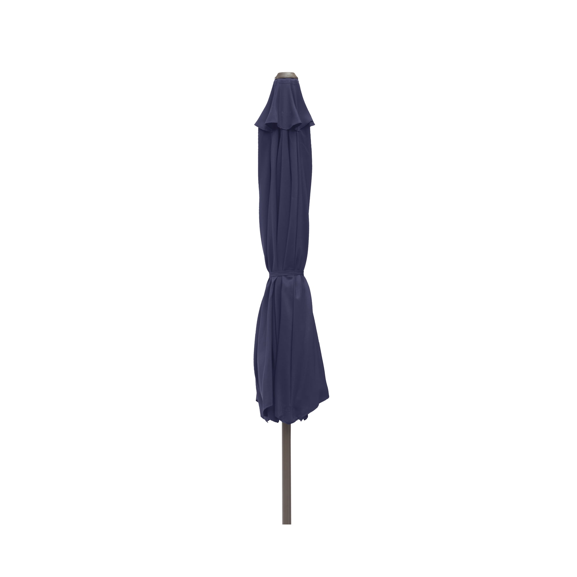 GARDEN 9 Ft Outdoor Patio Market Umbrella with Tilt & Crank Lift, Navy Blue