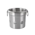 thumbnail image 3 of Korean Style Outdoor Stainless Steel Hot Pot Fuel Stove Bbq Skewer Pot Windproof, 3 of 9
