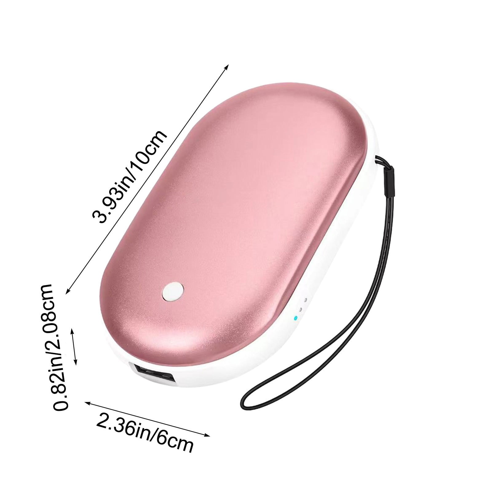 2Pcs Hand Warmers Rechargeable,Electric Hand Warmer,Reusable Portable Pocket Heater USB Handwarmers,Gifts for Men,Women,Indoor,Outdoor,Hiking,Skiing,Camping,If You Love Him/Her,Warm Him/Her Up