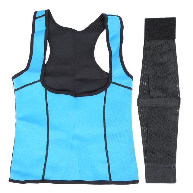 Entrenador de cintura para sudor, corsé de neopreno para mujer, chaleco moldeador de cuerpo para levantamiento de pecho