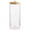 A, variant on 98oz Airtight Food Storage Containers with Bamboo Lid - Large Jar Canisters for Coffee Beans, Flour, Sugar, Candy, Nuts, Pantry Organization and Kitchen Storage Solutions
