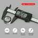 thumbnail image 2 of Calibrador Vernier digital electrónico de 0-6 pulgadas / 150 mm Calibrador deslizante de al Tomshoo  Calibre Vernier, 2 of 7