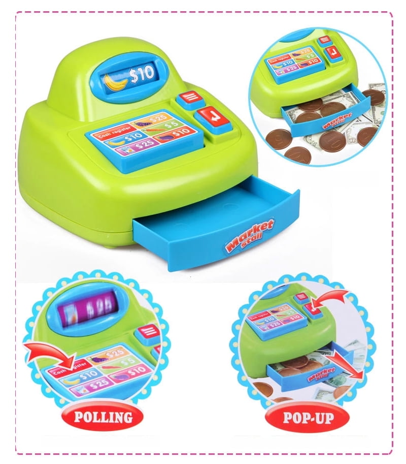 PlayWorld SuperShopper Sunday Super Market Playset With Cash Register