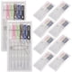 thumbnail image 1 of Kit de costura desechable de 10 paquetes, hilo de coser portátil, multifuncional, aguja de coser, hilo de bordar, herramientas de punto de cruz (estilos mixtos), 1 of 7