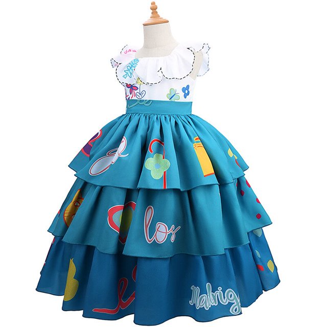 Disfraz de princesa Encanto de Disney para niñas, vestido de Carnaval para fiesta de cumpleaños, Halloween zhangmengya unisex