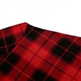 thumbnail image 4 of Gamivast Tunic Tops For Women Plaid Print Skew Neck Dressy Tops 3/4 Sleeve Asymmetrical Tops Comfy Loose Fit Casual Office Work Wear, 4 of 7