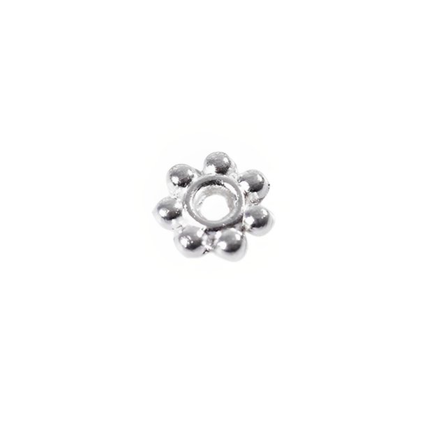 Minnieouse Joyería flor cuenta brazalete pendiente collar hecho en casa DIY hacer artesanías encontrar piezas de repuesto Ropa, zapatos y accesorios Miscelánea Plata Minnieouse AP015402-01