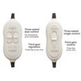 thumbnail image 4 of Manta de calefacción eléctrica con enchufe europeo de 220V, termostato automático, calentador doble para el cuerpo, colchón de cama, calentador eléctrico de alfombras, 4 of 4