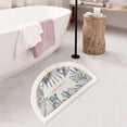 thumbnail image 4 of jifeng Non-Slip Floor Rug Doormat Indoor Machine Washable Dryable Effective Grip Carpet Shower Semi-circle, 4 of 9