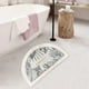 thumbnail image 4 of Alfombra de piso antideslizante Decoración de interiores amigable con Alfombra súper absorbente Secable Aplicaciones amplias Suave para Semi-círculo de la ducha, 4 of 9