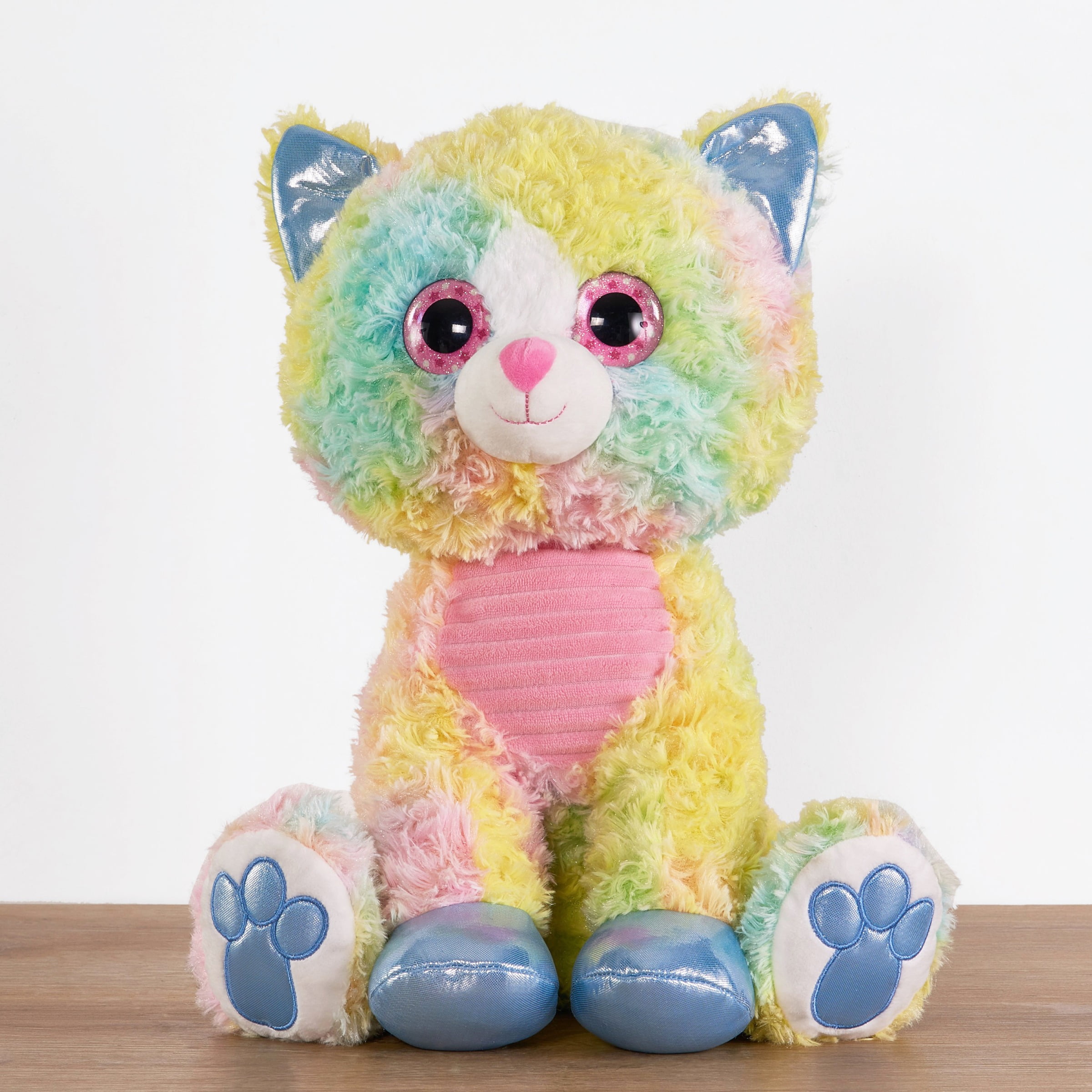 rainbow cat stuffed animal