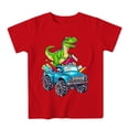 thumbnail image 4 of Back to School Shirt Casual Cartoon Prints Boys T Shirts Crewneck Short Sleeve Kids Clothes 1-13 Years, 4 of 4