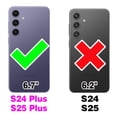 thumbnail image 2 of Asuwish Phone Case Compatible with Samsung Galaxy S24 Plus/S25 Plus S24+ S25+ 5G Hybrid Rugged Shockproof Hard Protective Drop Proof Full Body Heavy Duty Mobile Cell Cover for 24 25 + Women Men Green, 2 of 7