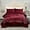 Solid-burgundy, variant on MERRY HOME Korean Fleece Blanket King Size, 85 X 95 Inches- 9 Lbs, Single Ply, Soft Heavy Warm Mink Raschel Blanket for Winter,Autumn (Burgundy with Floral,King)