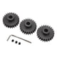 thumbnail image 1 of Juego de Engranajes de Piñón M15 de Acero 3 uds Engranaje de Piñón de Motor de 8mm con Tornillo de Fijación M5 Gran Mecanizado para Rodillo Suave Adecuado para 1 5 1 8 1 ANGGREK  Otros, 1 of 8