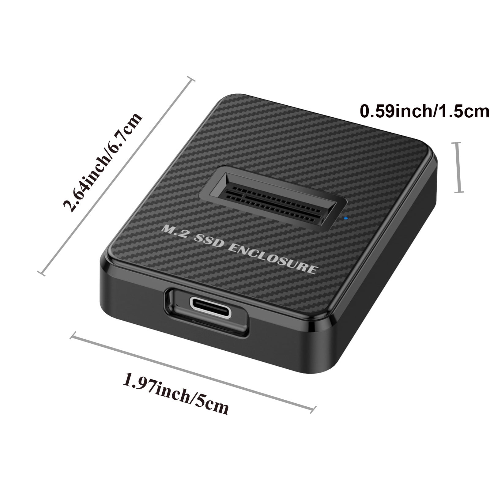 NVMe & SATA M.2 SSD M Key B+M Key Reader Writer Adapter Dock Station Base 10Gbps TAPDRA Spare Part