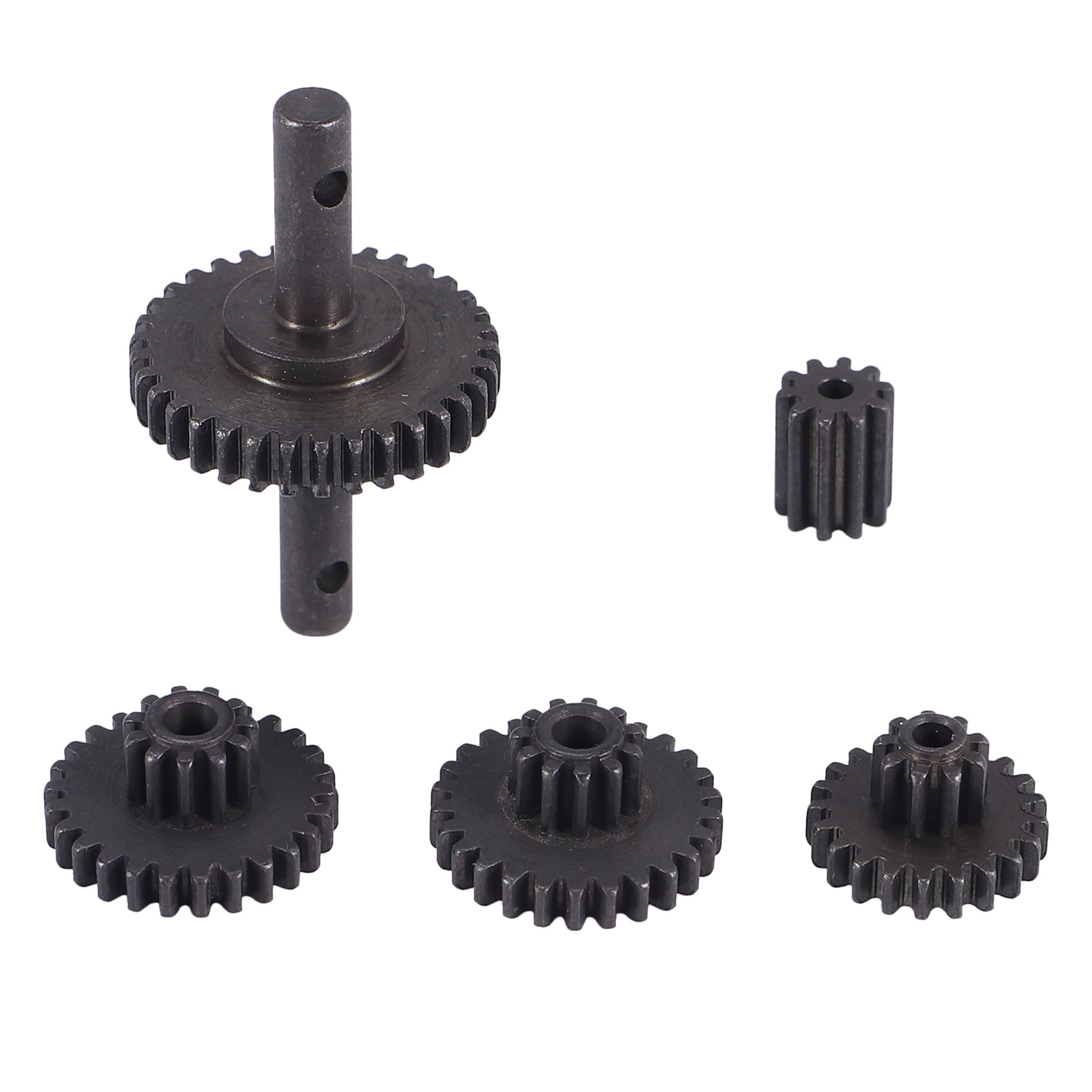 Metal Steel Center Gearbox Gears Set for 1/18 Scale FMS Toyota Fj