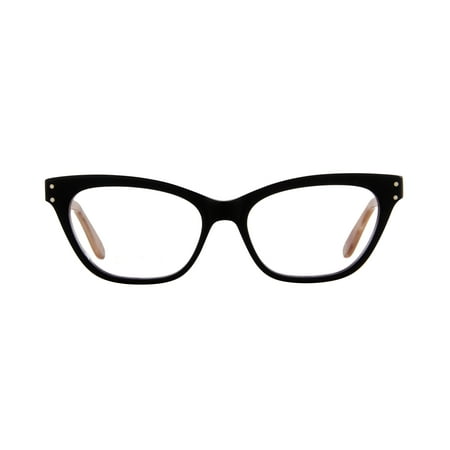 Image of Gucci - GG0570O Black Cat Eye Women Eyeglasses - 52mm