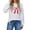 White, variant on Valentines Womens Casual Crewneck Sweater Bow Print Knit Pullover Long Sleeve Loose Fit Top Lightweight Jumper for Fall Winter Black L