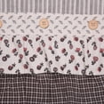 thumbnail image 3 of VHC Brands, Florette Patchwork Ruffled Pillow, Brown, 14x22, 3 of 6