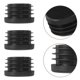 thumbnail image 1 of unbranded 120Ud Fundas Protectoras Para Patas De Muebles Redondas De Plástico Negro Multiusos, 1 of 7