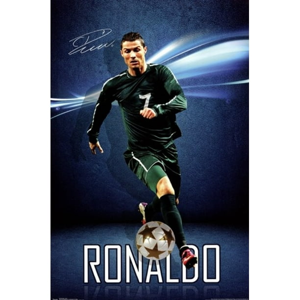 Ronaldo - Onda Laminated Poster Print (22 x 34) - Walmart.com - Walmart.com