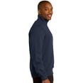 thumbnail image 4 of Sport-Tek Men's Colorfast 1/4-Zip Waistband Sweatshirt, 4 of 5
