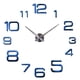 thumbnail image 1 of Reloj de pared decorativo DIY, de espejo 3D, batería extraíble Operate_Blue Gloria Reloj de pared moderno de bricolaje, 1 of 6