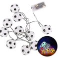 thumbnail image 1 of 10Led Guirnalda de luces con balones de fútbol, ​​guirnalda de luces Led de fútbol para dormitorio, hogar, fiesta de boda, luces decorativas de Navidad, 10/20, 1 of 5