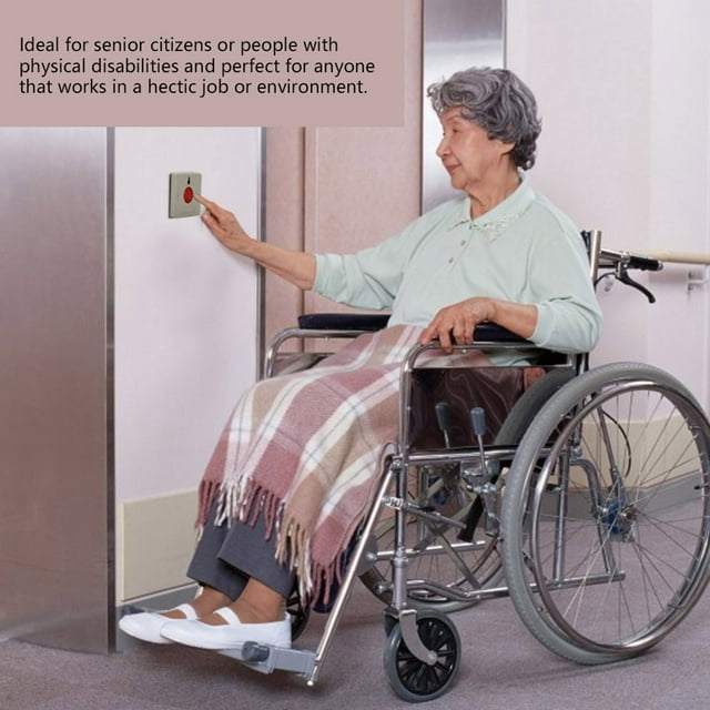 Panic Push Button,DC 24V Wired Safe Family Emergency Panic Button Emergency Push Button Elevate Your Experience