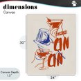 thumbnail image 4 of Stupell Industries Modern Retro Cheers Cocktail Toast Canvas Art, 24 x 30, by The Prints Vibe, 4 of 8