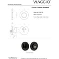 thumbnail image 7 of Viaggio Clomltclc_Combo_234 Motivo Solid Brass Single Cylinder Keyed Entry Door Knob Set, 7 of 7