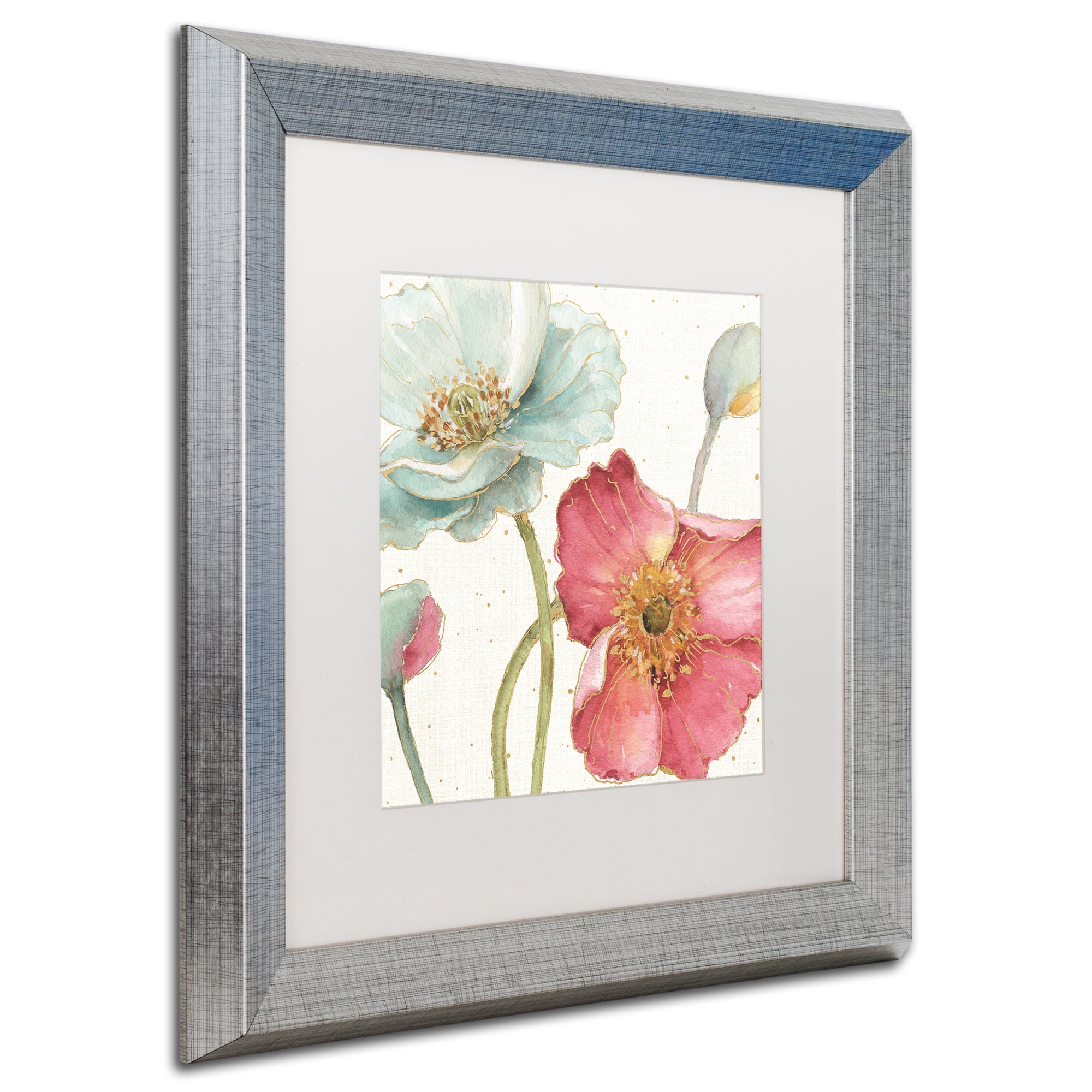 Trademark Fine Art 'Spring Softies II' Matted Framed Art by Lisa Audit