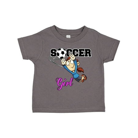 

Inktastic Soccer Girl Goalie Gift Toddler Toddler Girl T-Shirt