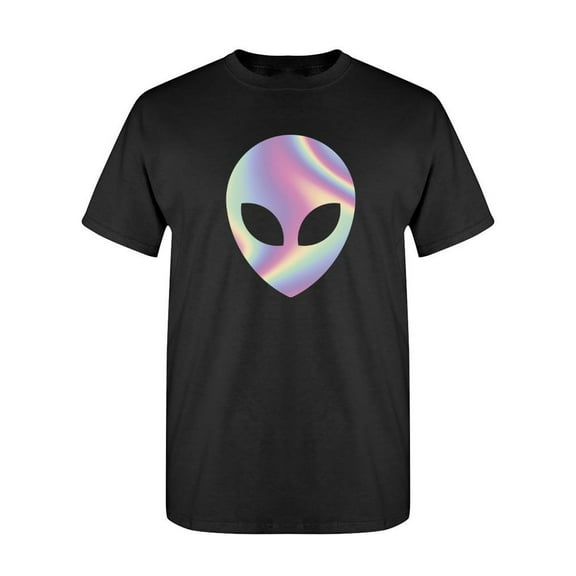 Multicolored Alien T-Shirt Men -SPIdeals Designs, Male 3X-Large