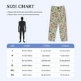 thumbnail image 4 of Uemuo dogs collage Pattern Men's Wide Leg Palazzo Lounge Pants with Pockets Light Weight Loose Comfy Casual Pajama Pants-Large, 4 of 6