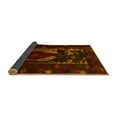 thumbnail image 2 of Ahgly Company Indoor Square Persian Yellow Traditional Area Rugs, 4' Square, 2 of 4
