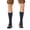 Navy, variant on Men's Oktoberfest Traditional Trachten Socks Oktoberfest Trachten Socks, Striped Lederhosen Socks, Breathable Bavarian Costume Socks Black