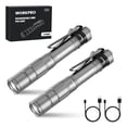 thumbnail image 1 of Flashlight WORKPRO - Lápiz recargable (300 lm, 2 unidades), color gris, 1 of 8