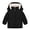 Black, variant on Lanbubble Girls Fleece Lined Hooded Puffer Jacket Winter Coat, Warm Outerwear with Pockets, Sizes 5-12 Years