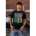 thumbnail image 5 of Funny Skeleton Food Lover Pop Art Men's Graphic T Shirt Tees Brisco Brands L, 5 of 6