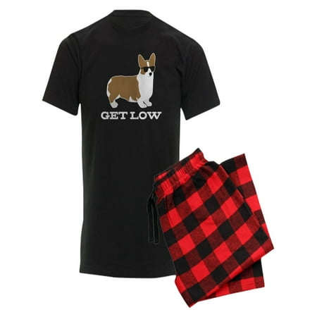 

CafePress - Get Low Corgi - Men s Dark Pajamas