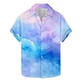thumbnail image 2 of Up to 65% off! Horkkom Mens Casual Hawaiian Floral Shirts Short Sleeve Button Tropical Shirts Beach Summer Shirts, 2 of 5