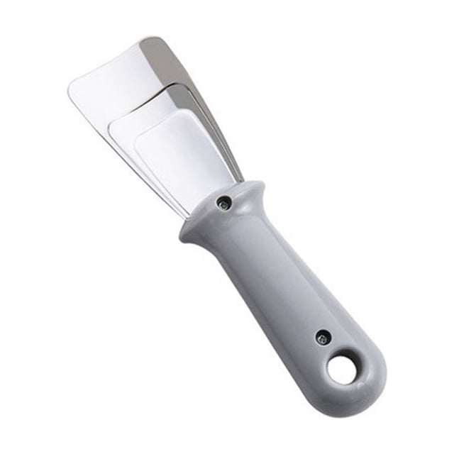1Pc Stainless Steel Ice Removal Shovel Refrigerator Ice Scraper Defrost Shovel Deicing Scoops Grey